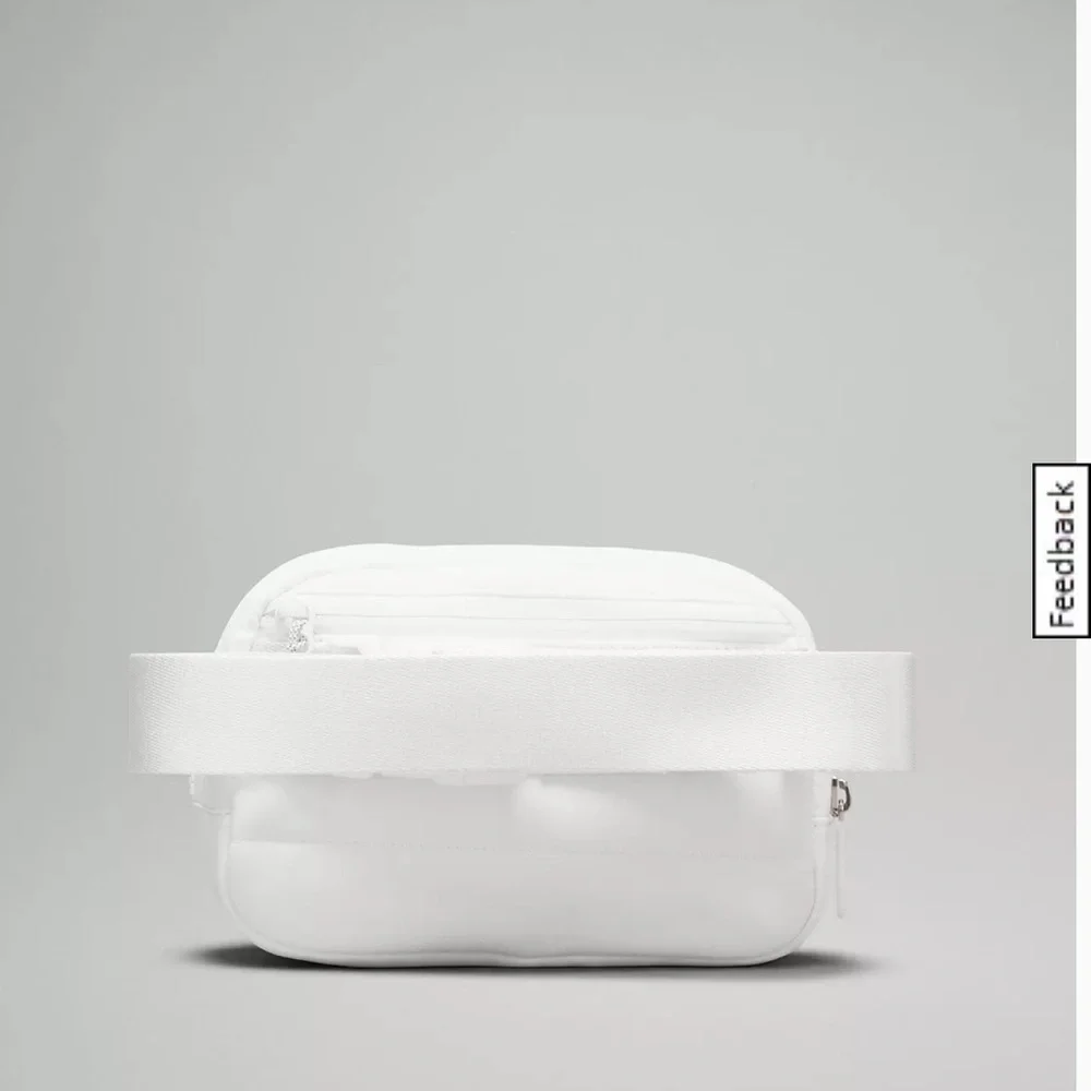 NWT Lululemon Wunder Puff Everywhere Belt Bag | White | 1L - Picture 3 of 9